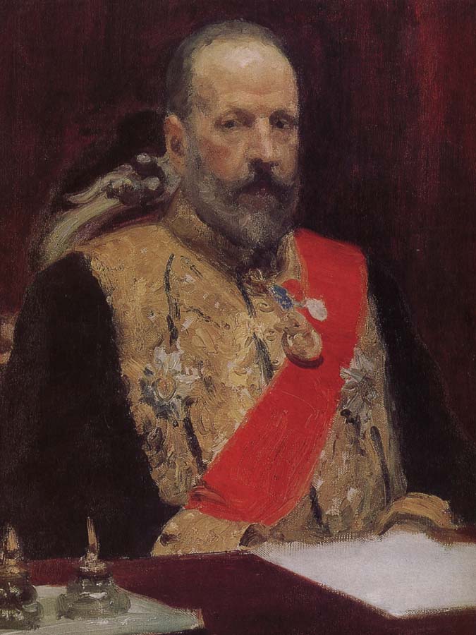 Ilia Efimovich Repin Vitebsk portrait